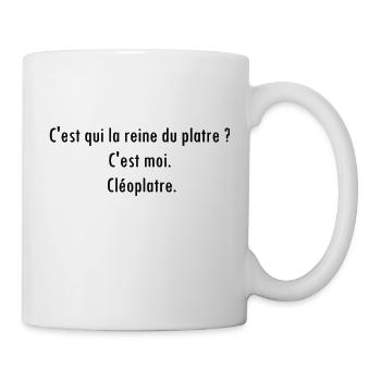 Cleoplatre - Mug blanc - blanc - Droite