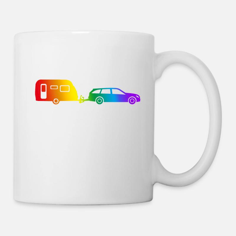 Gespann pride - Tasse - Weiß