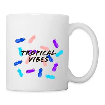 Summer time - Tasse - Weiß - Rechts