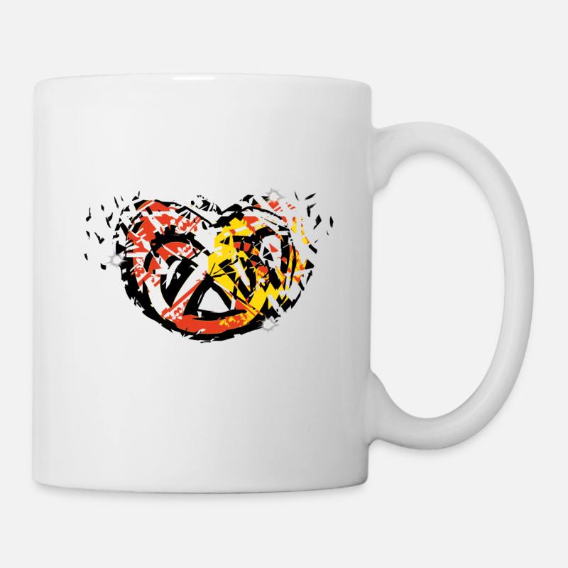Brezel Elsass eclat kostenlos - Tasse - Weiß