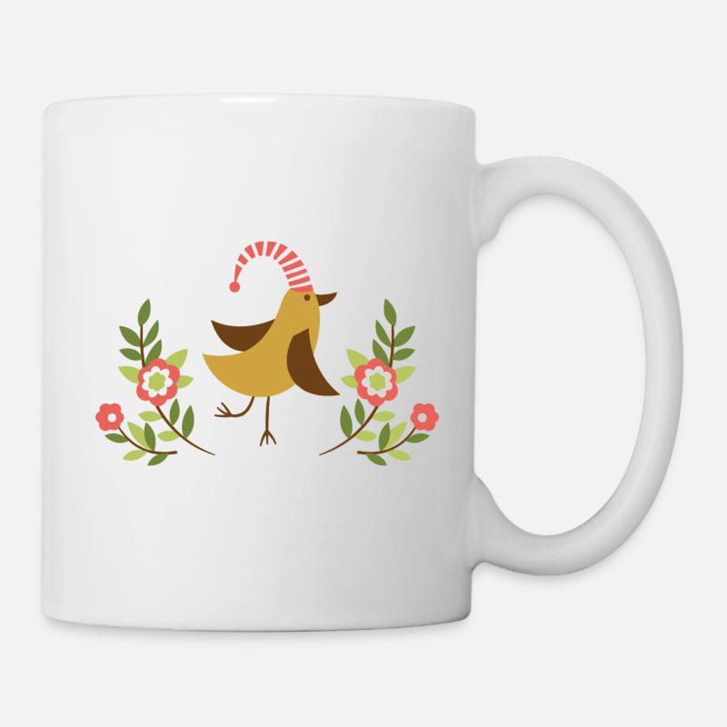 Vogel - Tasse - Weiß