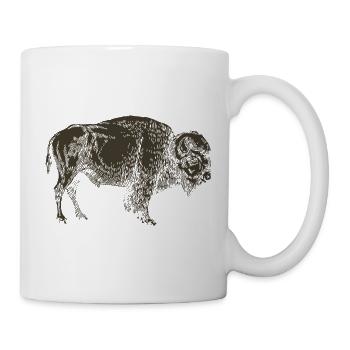 Wildtiere - Tasse - Weiß - Rechts