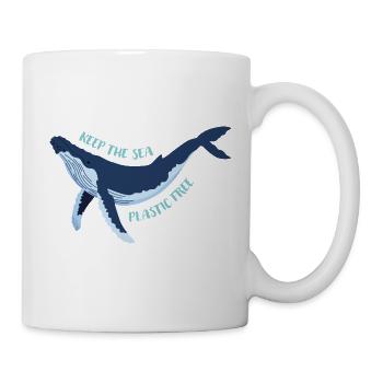 Meerestiere - Tasse - Weiß - Rechts