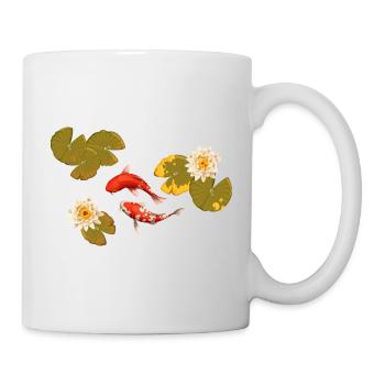 Meerestiere - Tasse - Weiß - Rechts