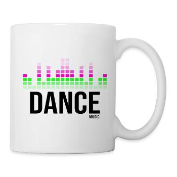 Dance music - Mug - white - Right