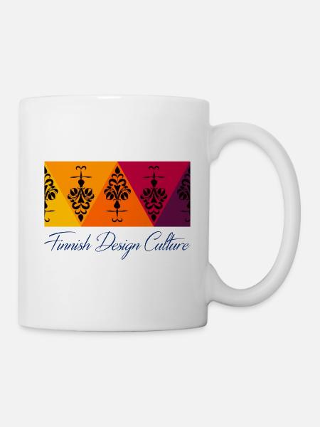 Culture du design finlandais - Mug blanc - blanc