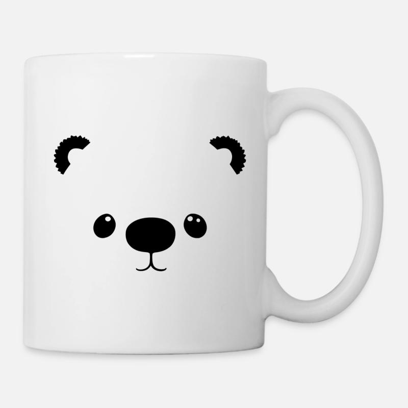 Cute Bear - Mug - white