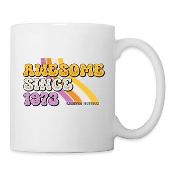 Great since 1973 - Retro Vintage Birthday - Mug - white - Right