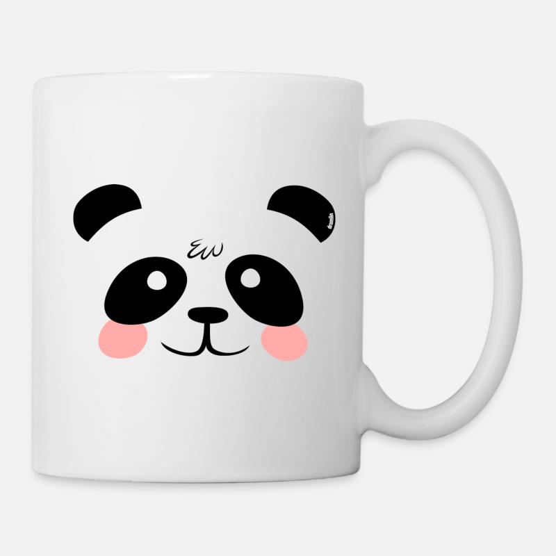 Panda Anime - Mug blanc - blanc