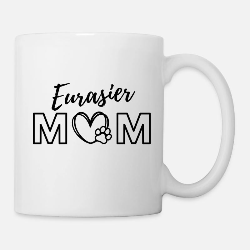 Eurasier Mom - Tasse - Weiß