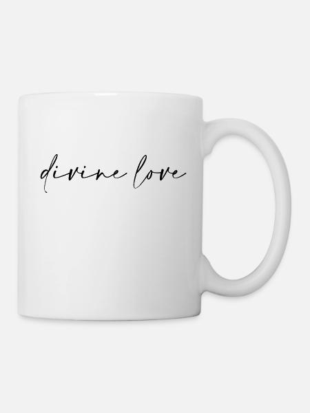 Göttliche Liebe - Tasse - Weiß