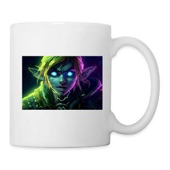 Elfenjunge, Feenjunge Fantasy - Tasse - Weiß - Rechts