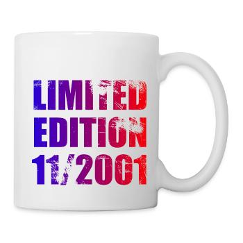 22nd Anniversary Limited Edition 11/2001 - Mug blanc - blanc - Droite