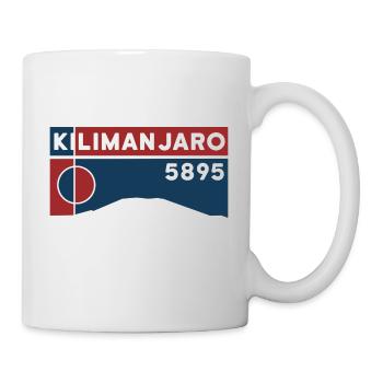 Kilimanjaro Kilimandscharo Kenia Tansania Trekking - Tasse - Weiß - Rechts