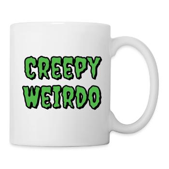 Creepy Weirdo - Mug - white - Right