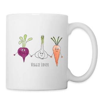 Veggie Lover - Tasse - Weiß - Rechts