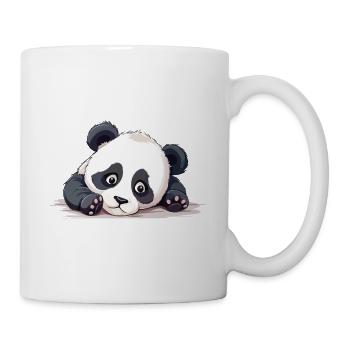 Panda Bear Cute Cute Fluffy Panda Love I Love - Mug - white - Right