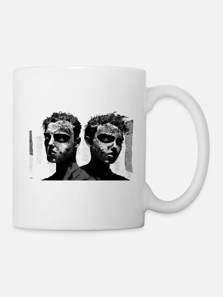 Die Zwillinge - Tasse - Weiß
