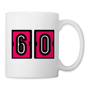 ANNIVERSARY. HAPPY BIRTHDAY. HAPPY BIRTHDAY. - Mug - white - Right