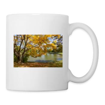 Die schönen Farben des Herbstes - Tasse - Weiß - Rechts