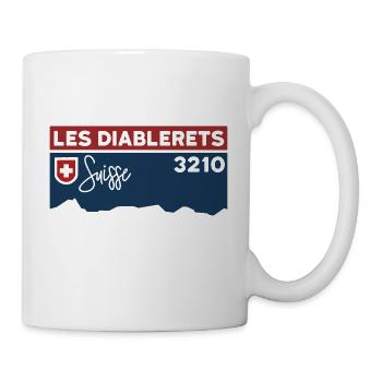 Les Diablerets Mountain Tour Ski Tour Souvenir - Mug - white - Right