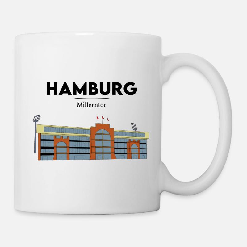 Millerntor - Tasse - Weiß
