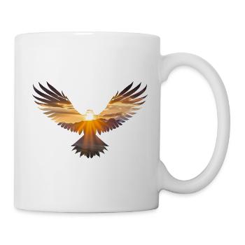 Eagle s Gaze Freedom - Tasse - Weiß - Rechts