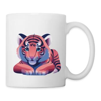 Tiger Cub (Dreamy Animals Collection) - Mug - white - Right