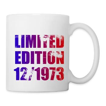 50th Anniversary Limited Edition 12/1973 - Mug - white - Right