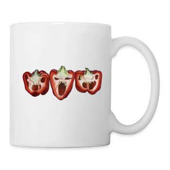 Monster Pepper Cooking Home Cook Spicy Cooking Fun - Mug - white - Right