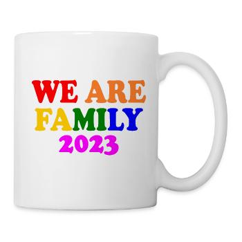 We are family 2023 - Mug - white - Right