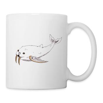 Morleine - Mug blanc - blanc - Droite