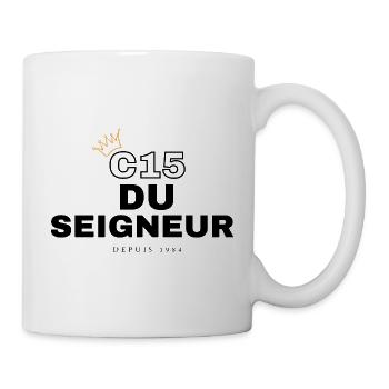 C15 du seigneur cadeau seigneurie - Mug blanc - blanc - Droite