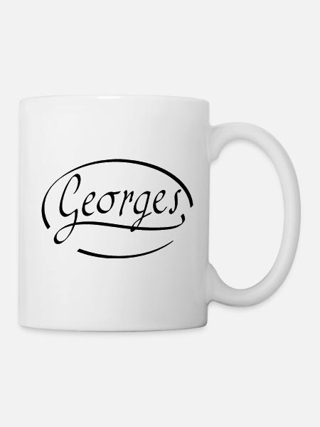 Georges - Tasse - Weiß