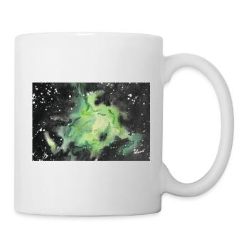 galaxy nebula galaxy nebula nerd astronomy space - Mug - white - Right