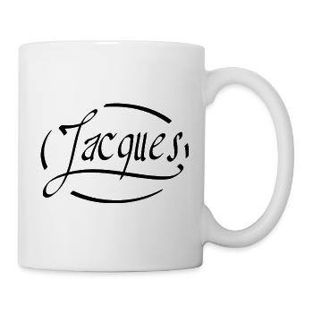 Jacques - Mug blanc - blanc - Droite