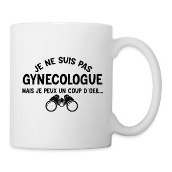 Gynécologue - Médecin - Docteur - Mug blanc - blanc - Droite