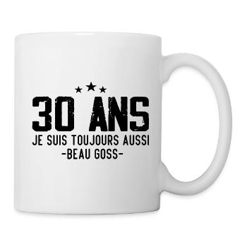 Beau goss Cadeau Anniversaire 30 ans Humour - Mug blanc - blanc - Droite