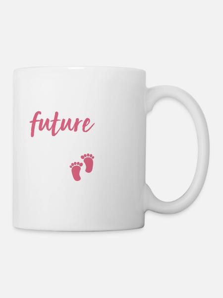 Future Arrière grand-mère Annonce grossesse - Mug blanc - blanc