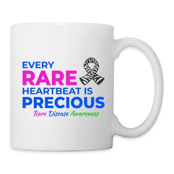 Precious Heartbeats Rare Disease Awareness - Mug - white - Right