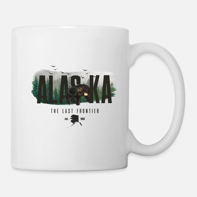 Alaska The Last Frontier - Mug - white