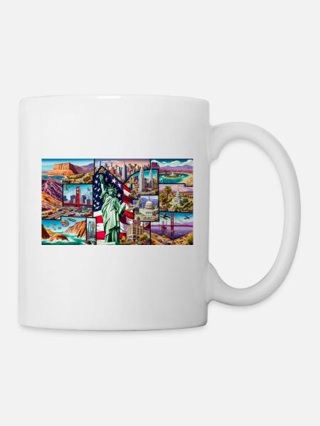 United States - Tasse - Weiß