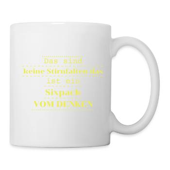 witzige sprüche lustige geschenkidee - Tasse - Weiß - Rechts