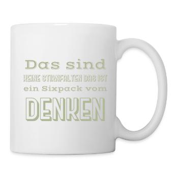 Sixpack saying - Mug - white - Right