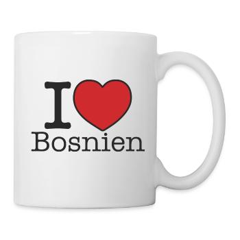 i love Bosnia - Mug - white - Right