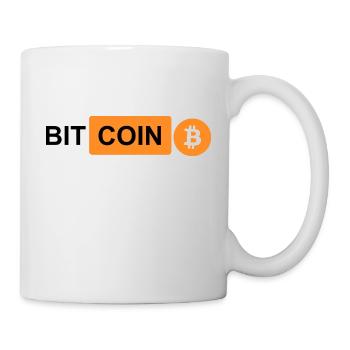 Crypto Bitcoin BTC prn 2 - Mug - white - Right