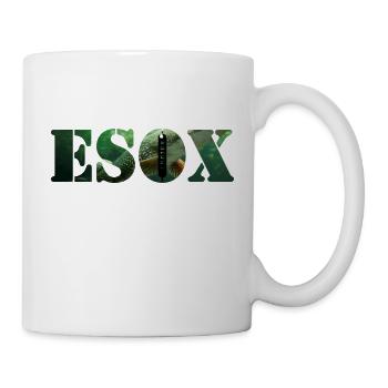 Fishing1 T Shirts - Tasse - Weiß - Rechts