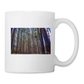Forêt - Mug blanc - blanc - Droite