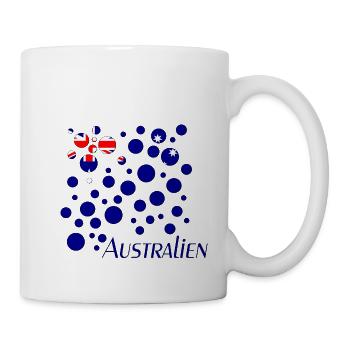 Australien Australia - Tasse - Weiß - Rechts