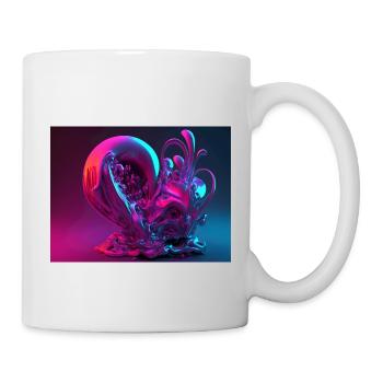 3D-Art - Tasse - Weiß - Rechts